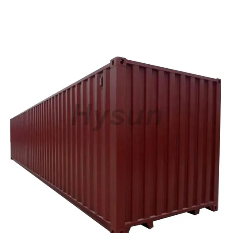 High cube 40 foot stainless steel shipping container and marine container price for sale