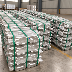 Lingote de Aluminio de Alta Pureza 99.9% para Fabricación Industrial, Fundición y Procesamiento de Metales - Product Image 1