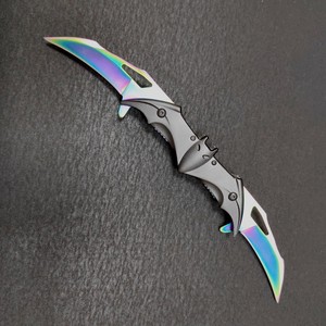Cuchillo de Doble Hoja Plegable de Bolsillo con Resorte, Cuchillos de Doble Hoja con Clip para Cinturón, Venta al por Mayor - Product Image 5