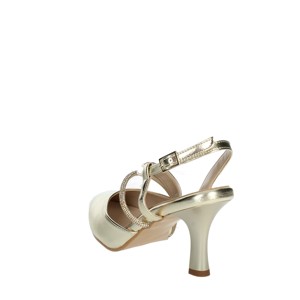 Slingback 8037 sandali con tacco da sposa in argento di alta qualità con punta aperta in pizzo con zeppe sottili Heights-5cm Slip-On 8cm 12cm - Product Image 2