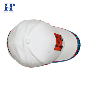 ercato di vendita impermeabile sollevato 6 pannello del ricamo <span class=keywords><strong>bianco</strong></span> patch di sicurezza cappello casco cap berretti da baseball - Product Image 6