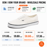 Zapatillas de Lona Personalizadas OEM de Gran Tamaño, Unisex, con Cordones, Ligeras, Transpirables, Resistentes, a la Moda, con Suela de Goma