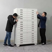 Armoire à plans en acier A0 A1, tiroirs pour plans et cartes, taille personnalisée OEM, 5 tiroirs, revêtement poudré