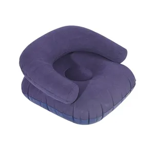 ISO9001 Verified Supplier outdoors furniture inflatable lounge chair sofa with armrest PVC inflatable one seats sofa lounge