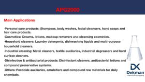 Dekman APG2000 Industrial Grade Colorless <b>Liquid</b> For Personal Care Cosmetics/Cas 68515-73-1 - Product Image 5