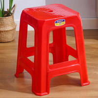 Tabouret en plastique de style nordique 2021, design empilable