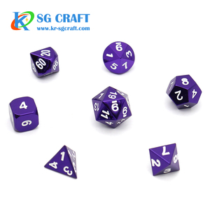 Juego de Dados Metálicos Dnd, 7 Piezas, Escamas de Dragón, Dados Metálicos para Calabozos y Dragones, Juego de Rol, Dados Metálicos - Product Image 4