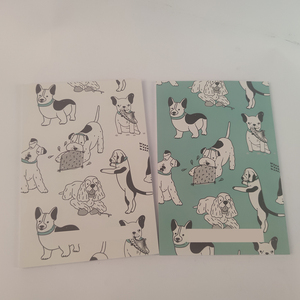Cute Puppy <strong>Notebook</strong>, Customizable Logo, Creative Journal, Student <strong>Campus</strong> Diary - Product Image 4