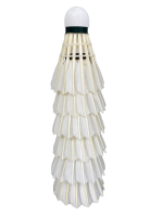 Volants de badminton LINGSHANG LS700 en plumes d'oie de qualité professionnelle, haute durabilité, pour l'entraînement