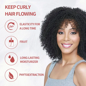 Marque privée personnalisée protéine de soie 4C lotion coiffante pour <span class=keywords><strong>cheveux</strong></span> <span class=keywords><strong>bouclés</strong></span> crème hydratante naturelle au beurre de karité qui définit les boucles - Product Image 6