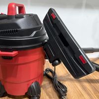 Aspirateur industriel humide et sec 4800W, aspirateur de chantier robuste 15L avec forte aspiration, aspirateur d'atelier portable 12,5KG