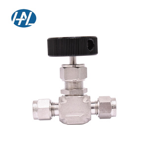 Two Ferrules Manual <strong>Needle</strong> <strong>Valve</strong> With Integral Bonnet Gas Media <strong>Swagelok</strong> Regulating Stem Replacement - Product Image 1