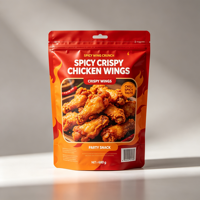 Sachet d'emballage alimentaire OEM en PE de qualité alimentaire, refermable, pour fruits et légumes grillés/rôtis