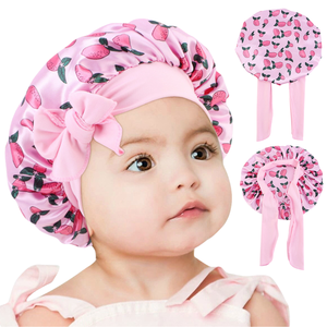 Gorros de Dibujos Animados al por Mayor, <span class=keywords><strong>Gorro</strong></span> de Bebé con Estampado Lindo, Banda Ancha Ajustable, <span class=keywords><strong>Gorro</strong></span> para Dormir, <span class=keywords><strong>Gorro</strong></span> para el Sol para Recién Nacidas - Product Image 1
