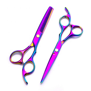 Tijeras de corte de pelo profesional de acero inoxidable, alta calidad, novedad - Product Image 1