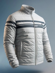 Veste d'hiver ultra confortable pour homme avec rembourrage thermique respirant et ajustement flexible, idéale pour les sports et les activités de plein air - Product Image 2