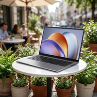 Laptop Budget Terbaik R5 3450U 15.6 inci 8+256GB Harga Pabrik OEM RzBook Plus untuk Mahasiswa dan Kantor Rumah