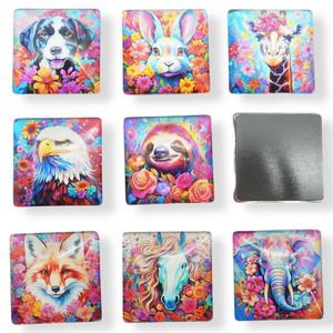 Aimants de réfrigérateur décoratifs en verre 3D en cristal pour cadeaux souvenirs d'anniversaire de pays, vente en gros - Product Image 6