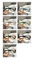 Montura de Gafas TR90 con Protección Anti-luz Azul, Ultraligera, Retro, Elegante y Moderna, con Logotipo Personalizado para Hombre y Mujer