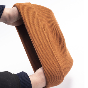 Grosir topi Beanie musim dingin uniseks Fashion kualitas tinggi topi Beanie rajut akrilik bordir buatan khusus untuk musim dingin - Product Image 5