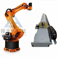 Bras de robot à faible charge utile 6 axes KR8 Robot industriel à arc R2100-2 HW avec piste linéaire équipement de manutention de palettisation