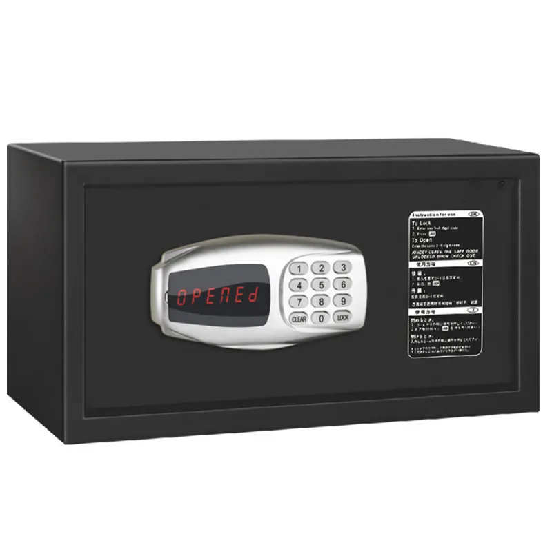 China professional manufacture digital safe deposit hotel gun box for hotel room