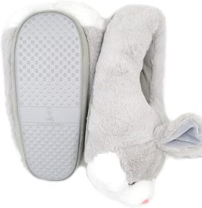 Pantoufles en peluche lapin à bas prix pour enfant, pantoufles amusantes et chaudes, chaussures d'intérieur, animaux, pantoufles en coton - Product Image 6