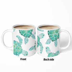 Tortue de mer tasses Fine <span class=keywords><strong>d</strong></span>écoratif Animal Art vin tasses artiste café Mugen cuisine maison <span class=keywords><strong>d</strong></span>écalcomanie ami cadeaux <span class=keywords><strong>lait</strong></span> tortue verres - Product Image 4