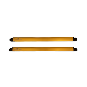 Safety <b>Light</b> <b>Curtain</b> Sensor Pair Yellow With Black Ends IP67 DC24V 0.2-15m Sensing for Industrial Use GL-R32H Ind - Product Image 2