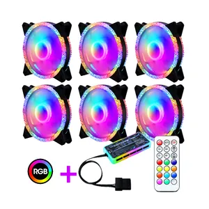 Ready to ship water cooling fan RGB cooling for computer case PC computer gaming cooler fan for desktop