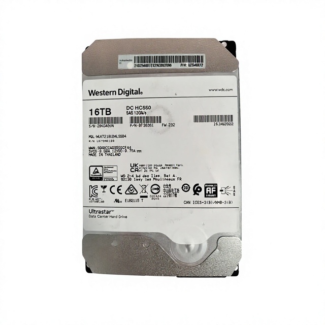 New 3.5" SATA Server External HDD 16TB Storage