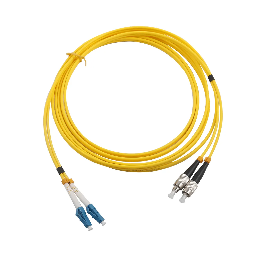 LC-FC द्वैध Singlemode एसएम फाइबर Patchcord