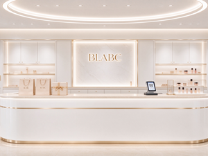Diseño Interior Personalizado para Tienda de Perfumes, Mostrador de Exhibición de Cosméticos con Estantes de Vidrio para Tienda Minorista de Perfumes - Product Image 3
