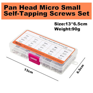 Pa Phillips Head Micro Screws Kit M1 M1.7 1000pcs For Electronics Clocks <b>Watches</b> Eyeglasses - Product Image 5
