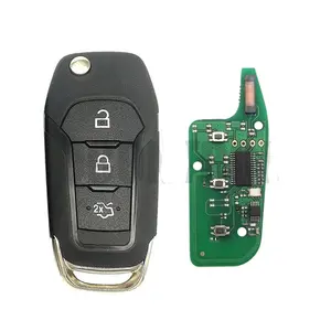 Remote Key Fob 3 Tasten 433Mhz DS7T-15K601-B ID49 Für Ford S-MAX GALAXY MONDEO Mk2 Mk7 Explorer Ranger