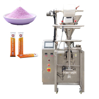 Machine de remplissage de poudre 5g 10g 15g 20g 40g pour bonbons acidulés en bâtonnets et poudres chimiques, machine d'emballage automatique en bâtonnets