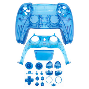 <span class=keywords><strong>Coque</strong></span> de Remplacement Complète Transparente pour Manette <span class=keywords><strong>PS5</strong></span> avec Boutons Clairs - Product Image 4