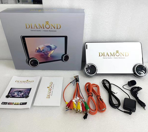 Bán buôn Car DVD Player 10.1 inch QLED 64 gam 4 gam màn hình cảm ứng BT đa phương tiện đài phát thanh xe máy nghe nhạc kim cương 2K Android Car Stereo - Product Image 6