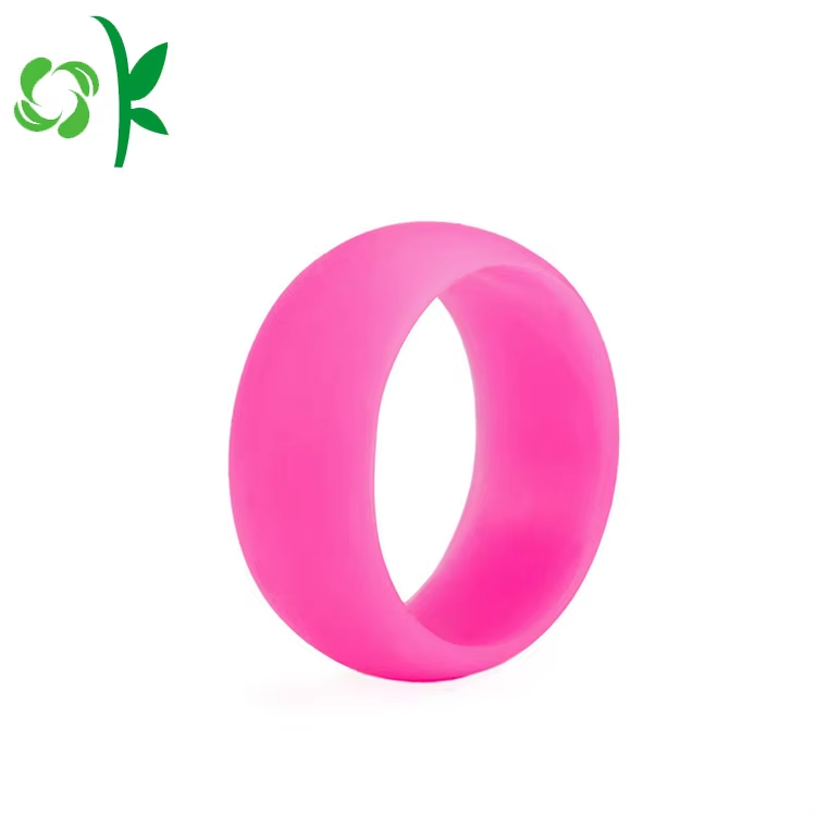 High Quality Durable Eco-friendly Custom Silicone Screen Printing Short Sports Water Bottle Carrying Strap Mobile Phone Wrist Image 2