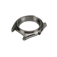 Boîtier de montre de plongée 3H en acier inoxydable 316L, 20 ATM, sans couronne à vis de protection, modèle 007, pièces de montre