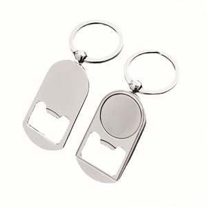 AGH - Llavero Abridor de Botellas de Metal para Sublimación, Anillos de Llavero para Sublimación por Transferencia de Calor, Fotos Personalizadas por Sublimación - Product Image 1