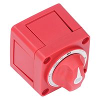 Interrupteur de batterie pour bateau, coupe-circuit 300A 3 positions, isolateur de coupure de courant double circuit haute sensibilité