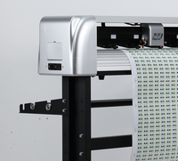 Anycut ZKD1000 Elektrische stappenmotor Dubbele meskopwagen Automatische contour snijplotter met hoge nauwkeurigheid 5,0 inch LCD-touchscreen