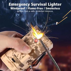 2026 Portable Waist-mounted <b>Fan</b> with Lighter Night Light Handheld 10000mAh High-speed Long Battery Life - Product Image 4