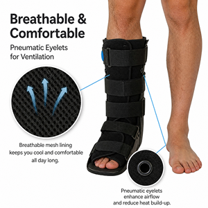 Penyangga Pergelangan Kaki Berkualitas Tinggi dengan Tali Pengikat yang Dapat Disesuaikan, Rehabilitasi Air Cam, Fiksasi Kaki, Fiksasi Sendi Pergelangan Kaki - Product Image 1