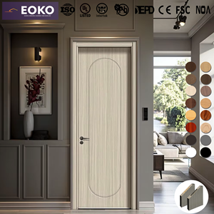 Porte intérieure moderne en MDF pré-montée EOKO – Prix <span class=keywords><strong>de</strong></span> gros pour les constructeurs - Product Image 1