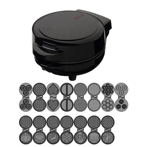 Biểu Tượng Tùy Chỉnh 550W 5 Inch Lớp Phủ Không Dính Bông Tuyết Hình Trái Tim Donut <span class=keywords><strong>Waffle</strong></span> Sắt Điện <span class=keywords><strong>Mini</strong></span> <span class=keywords><strong>Waffle</strong></span> <span class=keywords><strong>Maker</strong></span> Cho Trẻ Em - Product Image 4