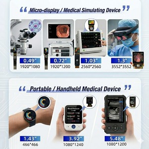 TDO 1,3-Zoll-Si-OLED-Display mit 3552x3552 Auflösung & 1600 Nits 90Hz MIPI für AR/VR/XR-Headsets in Verbraucher-/Industrie-/Medizinfächern - Product Image 6