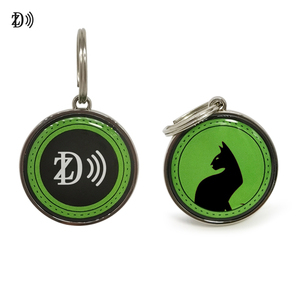 Tùy chỉnh mã QR cổ áo chống mất 213 Epoxy RFID NFC Pet Tag cho chó mèo Inlay kiểm soát truy cập chip - Product Image 4