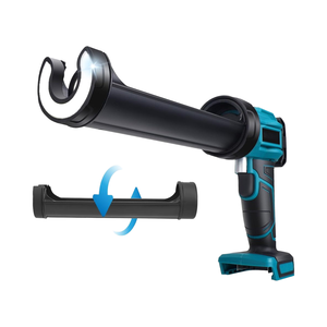 <span class=keywords><strong>Pistola</strong></span> <span class=keywords><strong>de</strong></span> Calafateo Eléctrica Inalámbrica ZhengTong <span class=keywords><strong>de</strong></span> 21 V con 4 Velocidades Ajustables, Luz LED, Sellador <span class=keywords><strong>de</strong></span> <span class=keywords><strong>Silicona</strong></span> Anti-Goteo, Funciona con Batería - Product Image 1